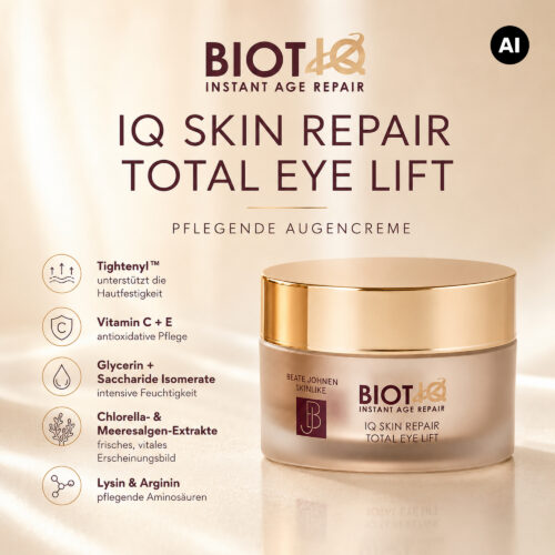 Beate Johnen Skinlike BIOT4Q Instant Age Repair IQ Skin Repair Total Eye Lift