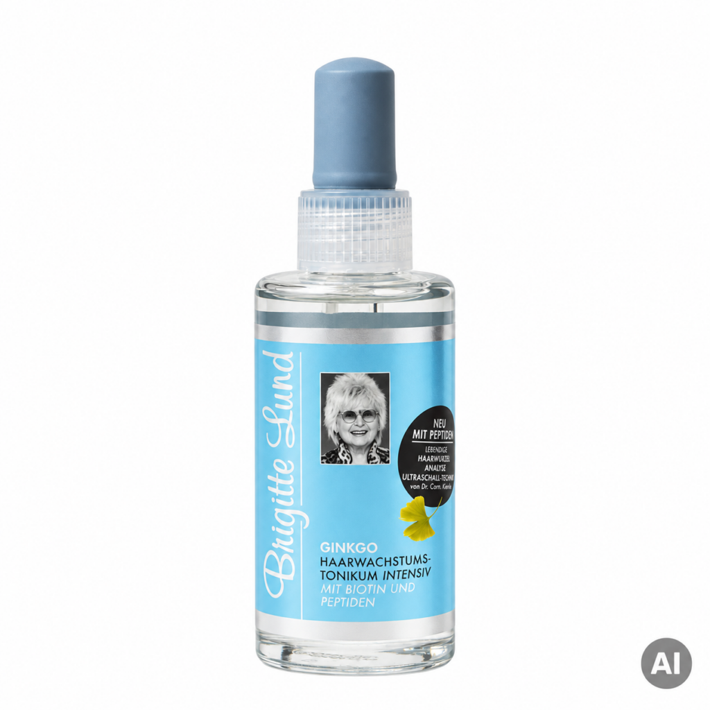 Brigitte Lund Ginkgo Tonikum mit Peptiden und Biotin - Haarwuchs
