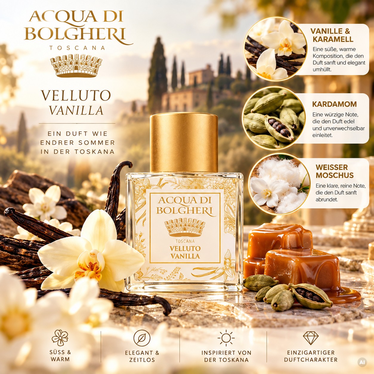 Dr. Taffi Velluto Vanilla Eau de Parfum Duftpyramide