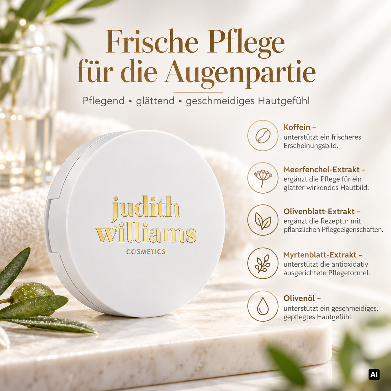 Die wichtigsten Inhaltsstoffe auf einen Blick: