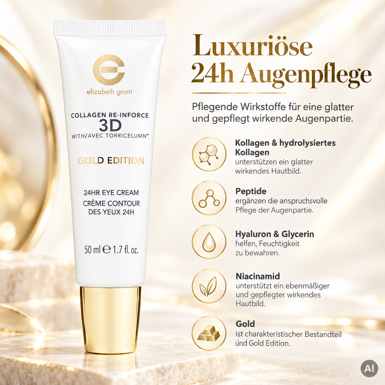 Die wichtigsten Inhaltsstoffe auf einen Blick: