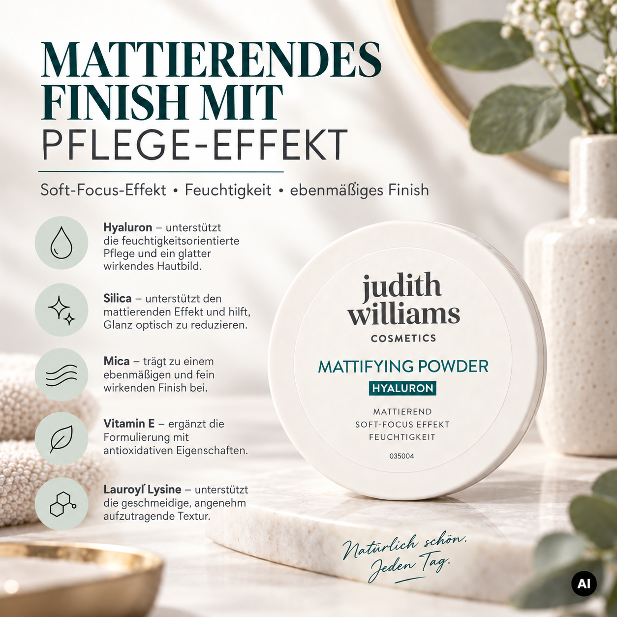 Die wichtigsten Inhaltsstoffe auf einen Blick: