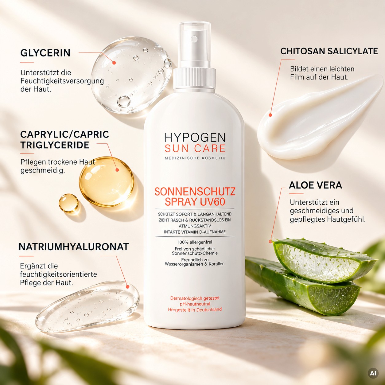 Glycerin, Caprylic/Capric Triglyceride & Chitosan Salicylate