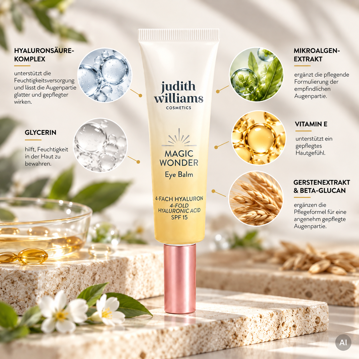 Feuchtigkeit & optische Frische