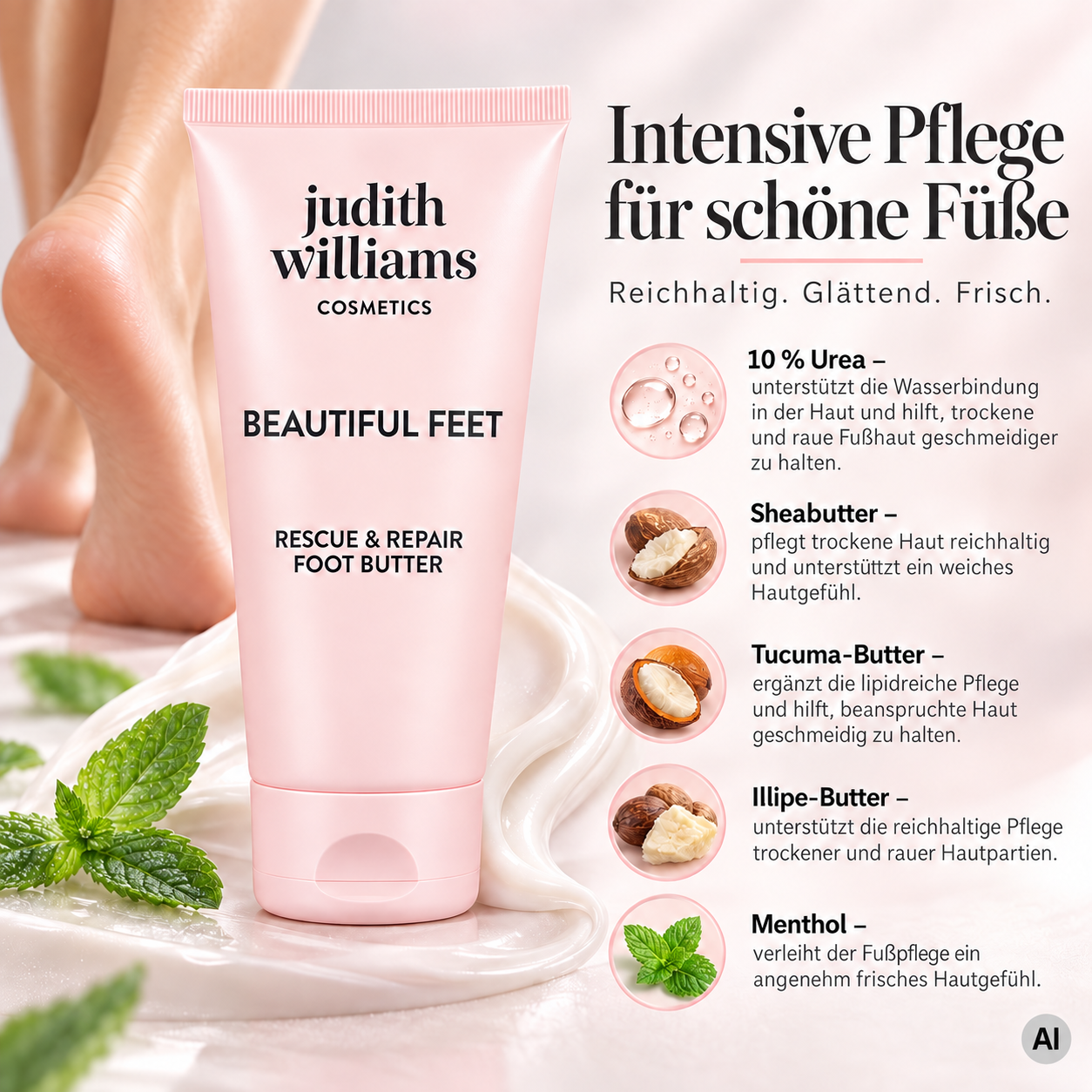 Feuchtigkeit & Geschmeidigkeit