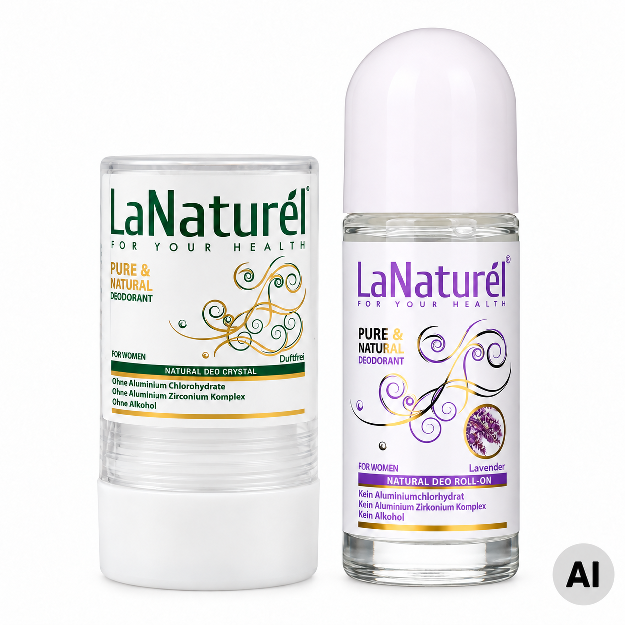 LaNaturel Deo Set Kristall Lavendel