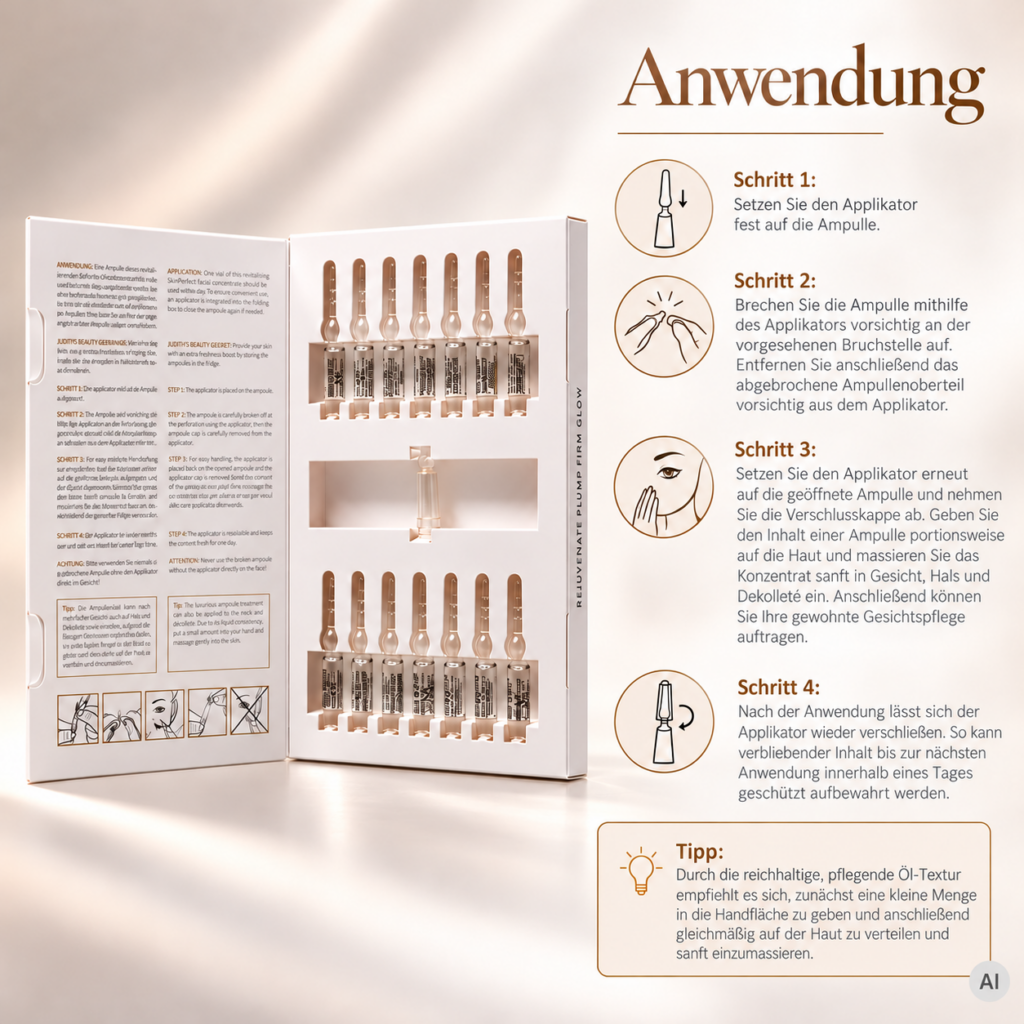 Judith Williams SkinPerfect Radiant Glow Ampullenkur 14x2ml