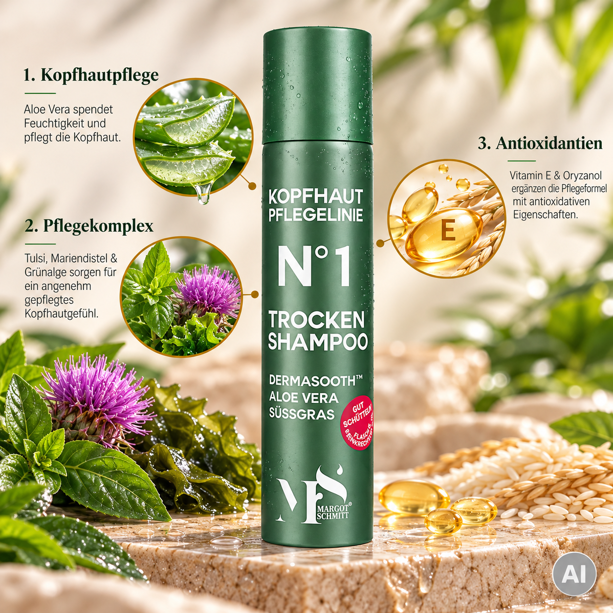 Pflanzliche Pflege & Antioxidantien
